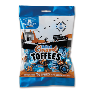 DISPLAY BOX WALKER'S - SALTED CARAMEL TOFFEE